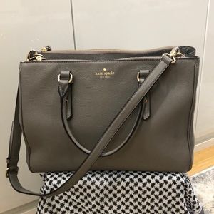 Kate Spade greige bag